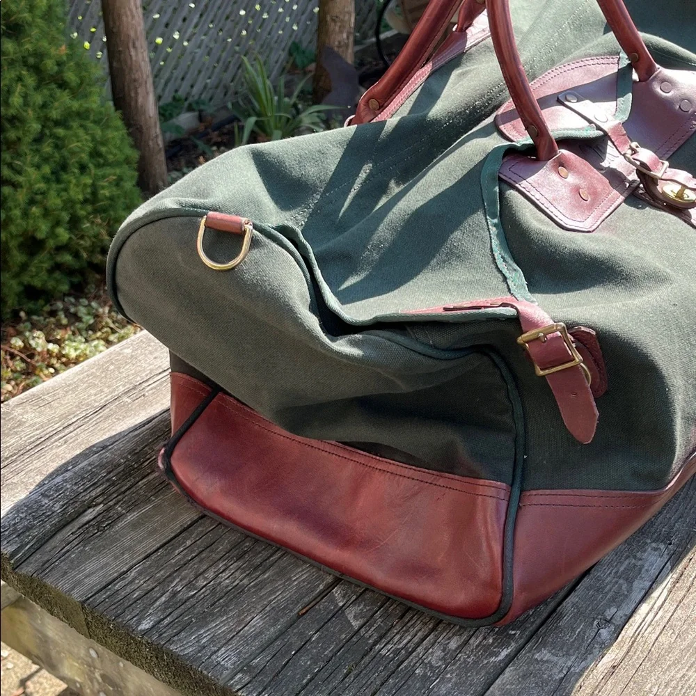 🍾🥂Host pick 🎉Vintage Orvis Battenkill Duffel Bag – 28” x 13” – EUC - Picture 12 of 13